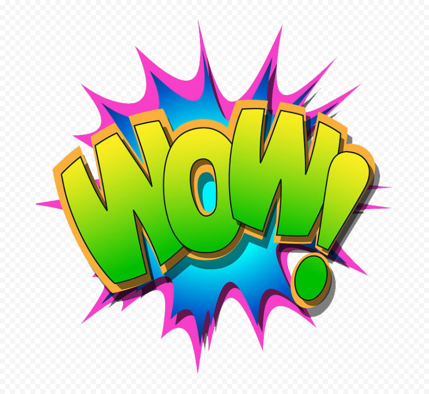 WOW PNG Image