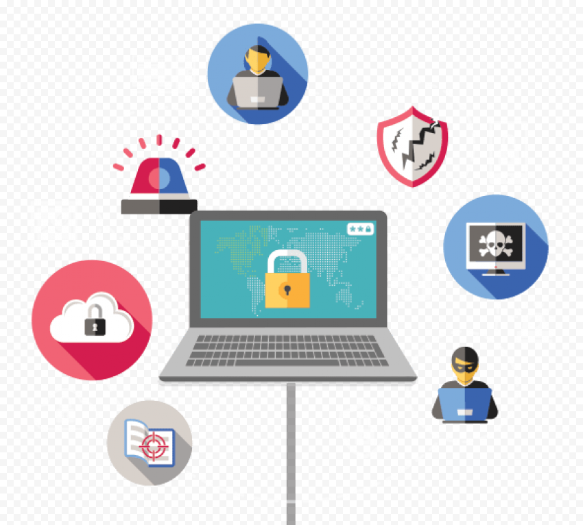 Web Security Transparent Background
