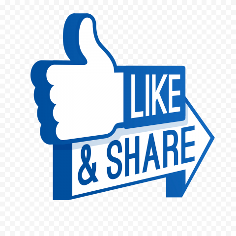 Facebook Like PNG File
