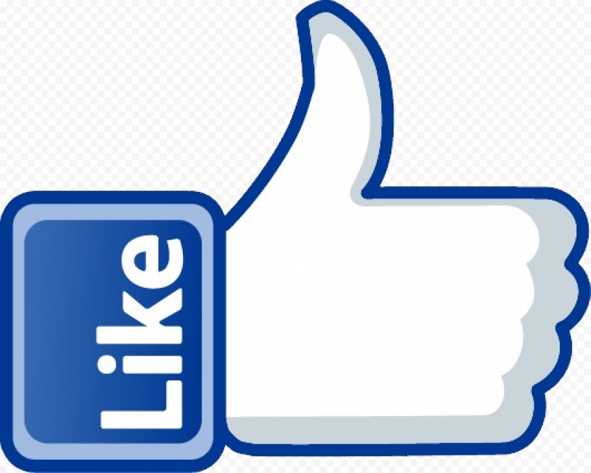 Facebook Like PNG Transparent Image