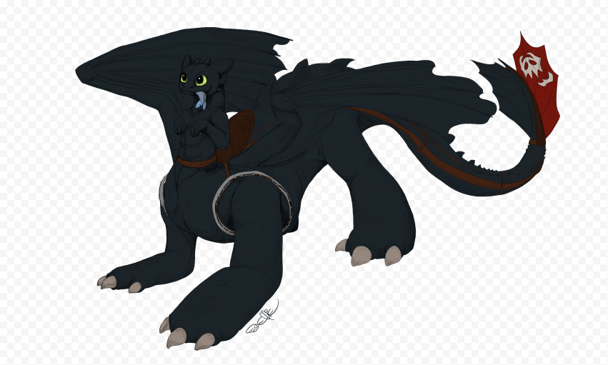 Toothless PNG No Background