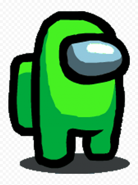 Light green fro among us