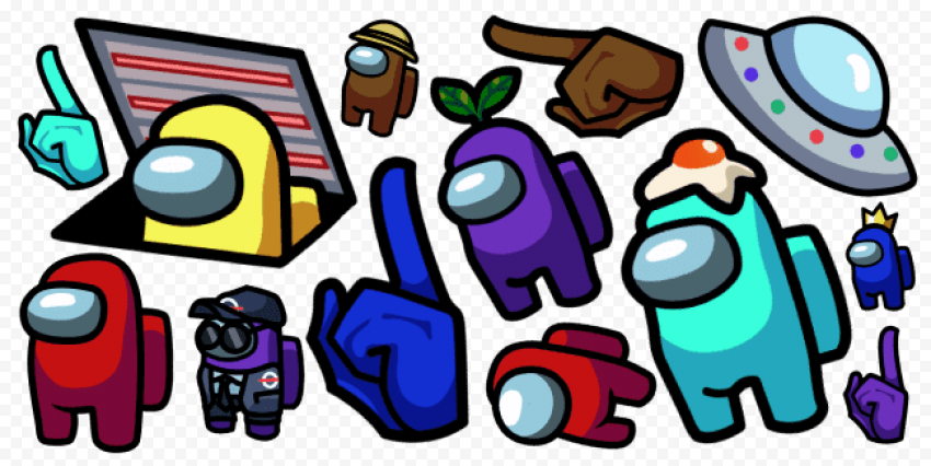 Stickers and pointers among us