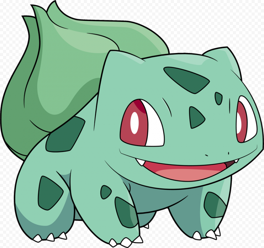 Character Bulbasaur PNG Transparent Image