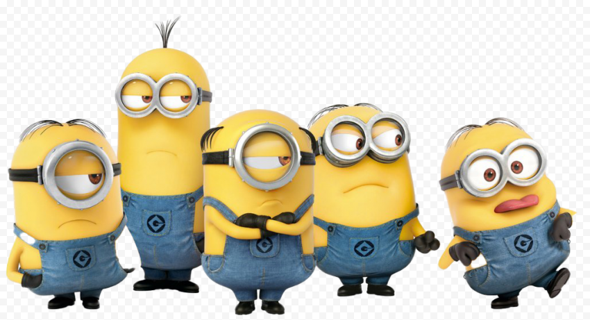  DOWNLOAD Group Minions PNG Image