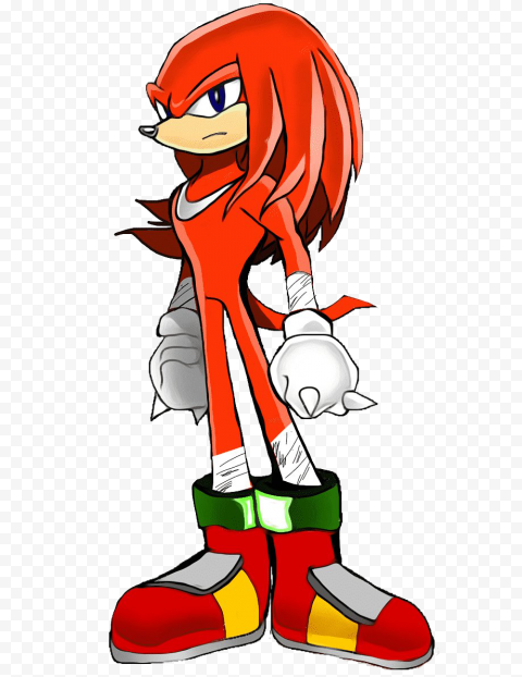 Game Knuckles The Echidna PNG Background Image