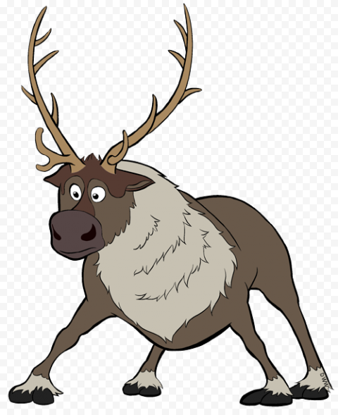 Frozen Sven Transparent Background
