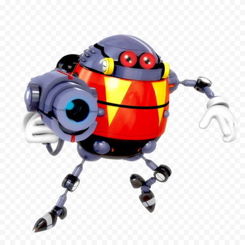 Eggrobo Sonic Lost World PNG Transparent Image