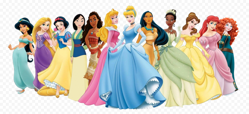 All Disney Princess PNG File