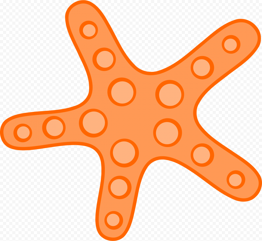 Download Cute Starfish PNG Image
