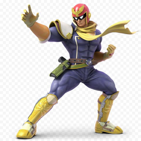 Captain Falcon PNG Background Image