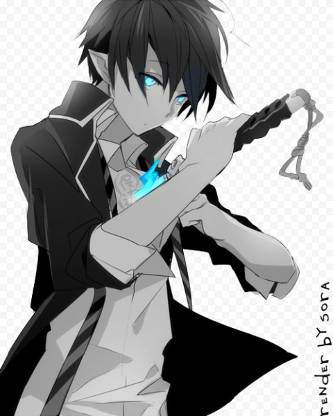 character Anime Boy PNG Transparent