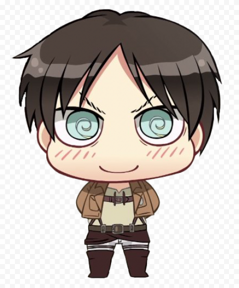 character Eren Jaeger PNG HD