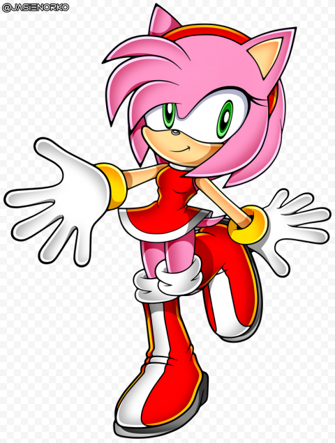 Amy Rose PNG Pic