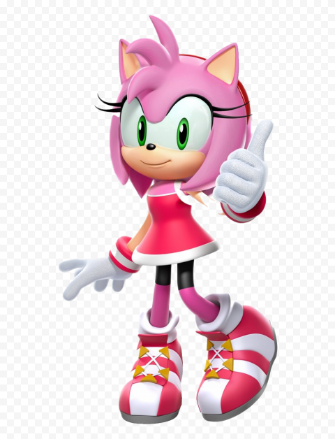 Amy Rose PNG Image