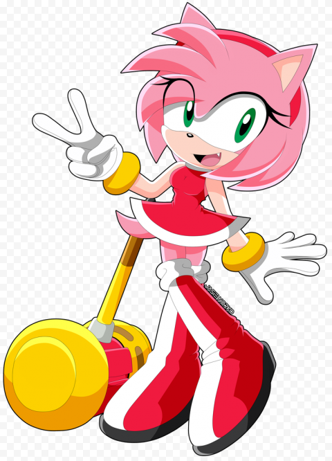 Amy Rose PNG Photo