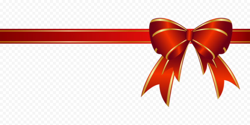 red orange line for christmas
