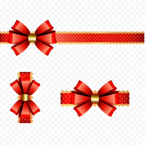 bow tie gift red for christmas