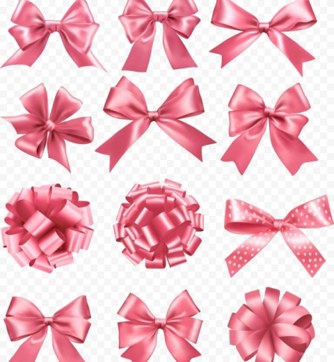 pink bow tie peach for christmas