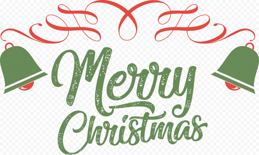 logo green line for christmas
