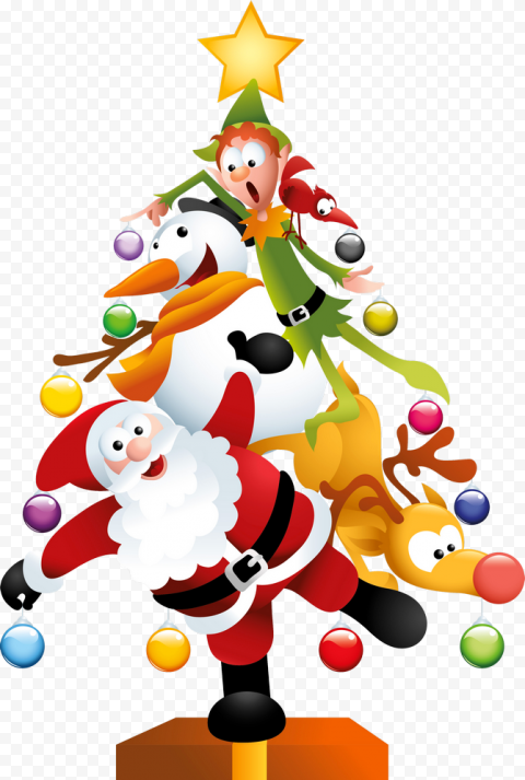 Christmas And New Year Background