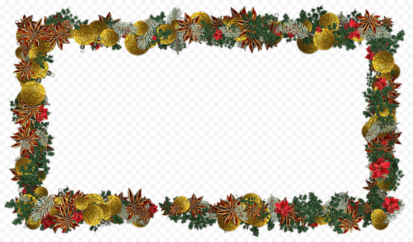 Christmas Frame Empty