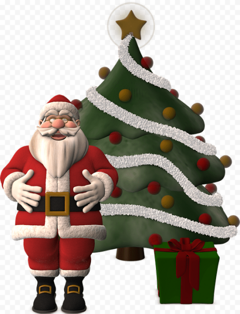 Santa Claus Christmas Tree