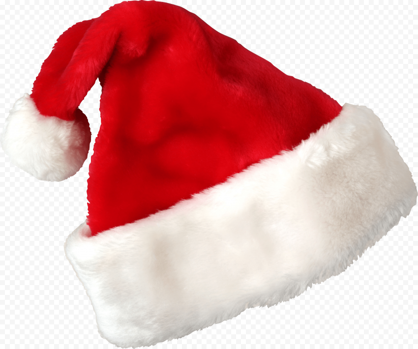 Christmas Santa Claus Hat Red White