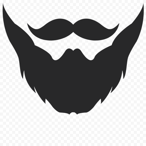 Beard Logo Moustache, Beard, people, computer Wallpaper, monochrome