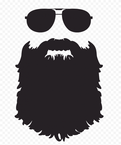 Beard Silhouette, Beard, people,