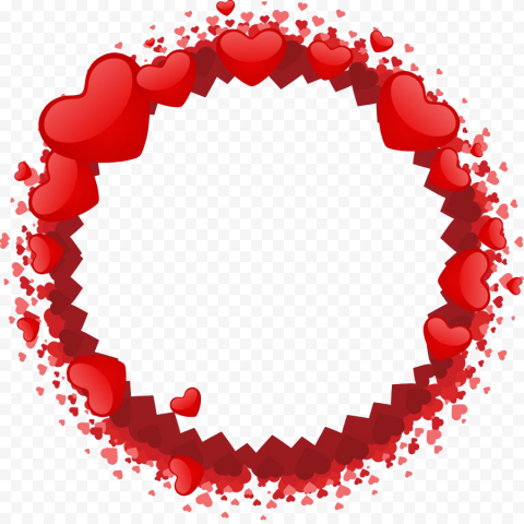 Valentine Frame PNG Transparent Picture