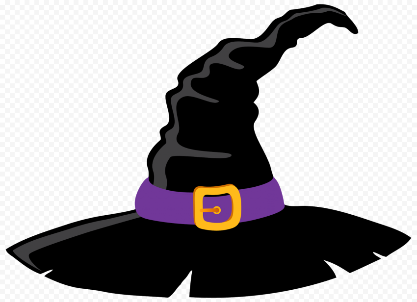 Witch hat, witch, purple, hat, hatpin