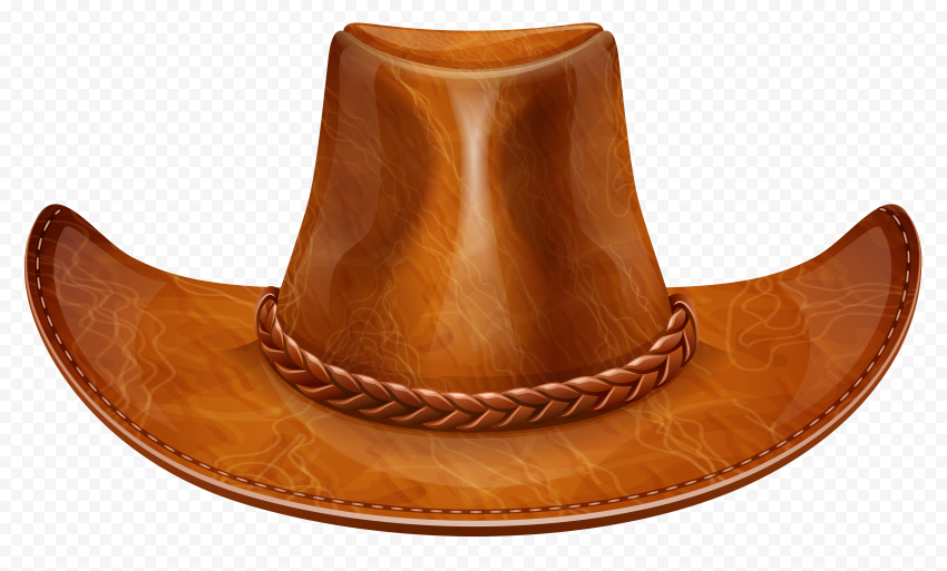 Cowboy hat, Brown Cowboy Hat, brown cowboy hat illustration, hat, cowboy, top Hat 