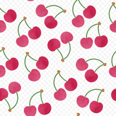 Cherry, Cherry seamless background shading, template, painted, food