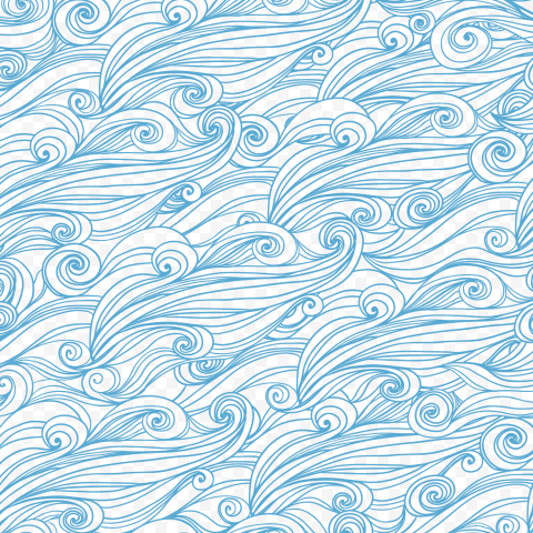 blue water waves illustration, Blue Wind wave Pattern, blue wave pattern seamless background, texture, blue, geometric Pattern
