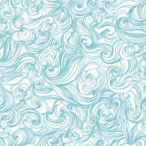 Wind wave Pattern, Waves seamless background, texture, blue, textile