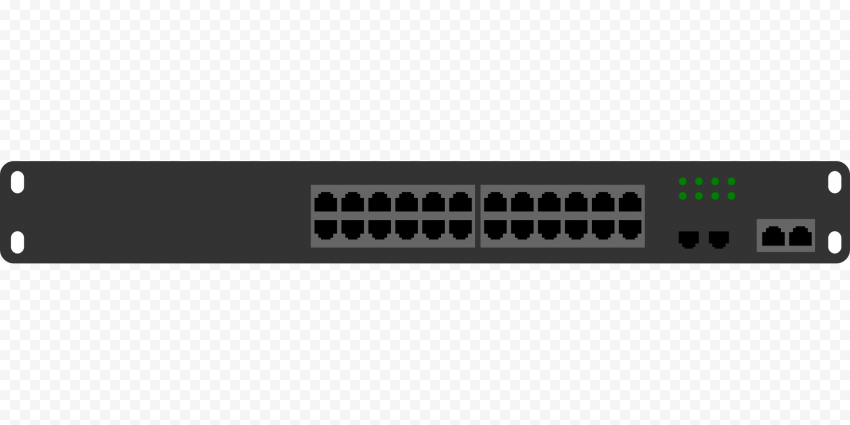 black ethernet switch hub illustration, Network switch Computer network Ethernet Local area network Computer Icons, switch, computer, electronic Device, multimedia