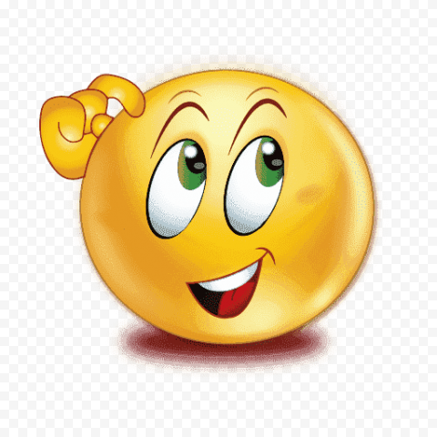 Thinking Emoji Transparent Images PNG