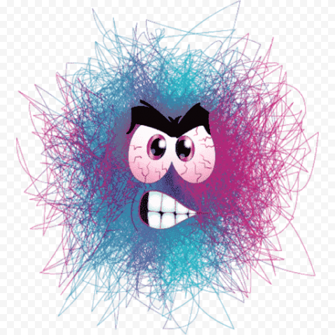 Scribble Emoji PNG File