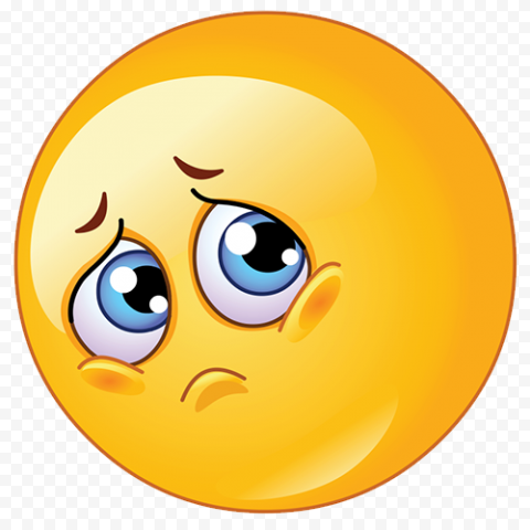 Sad Emoji Transparent Background