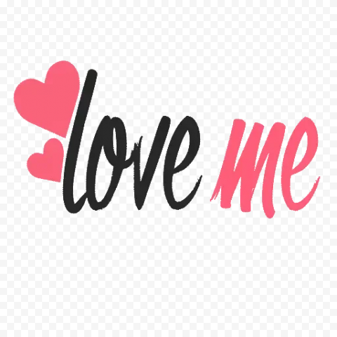 Love Word Text PNG Transparent Image