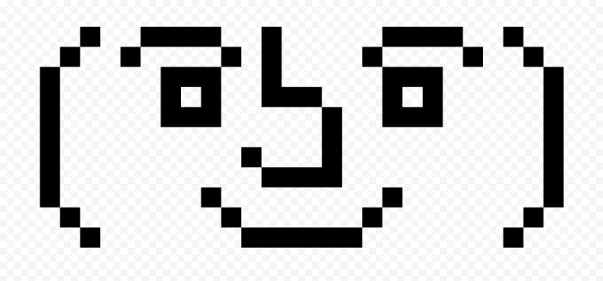 Lenny Face Transparent Background