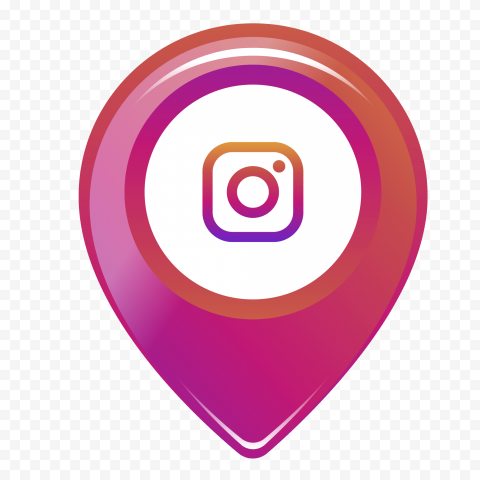 Png image Instagram In Location Style Icon 