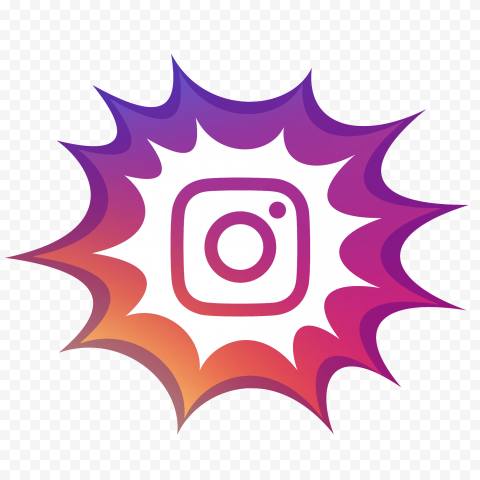 Png image Comic Style Instagram Logo Icon 
