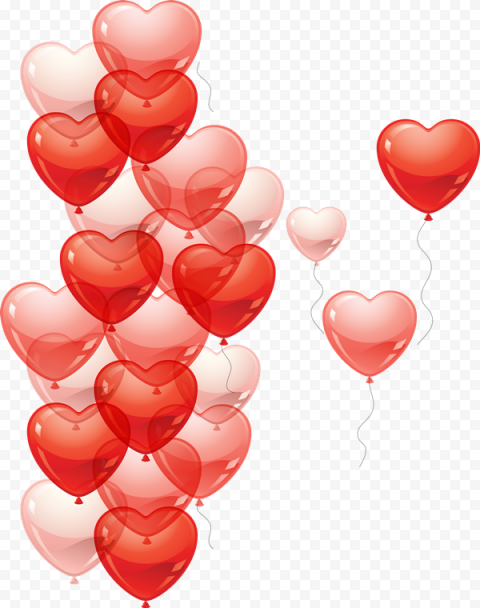 Heart Balloon PNG HD