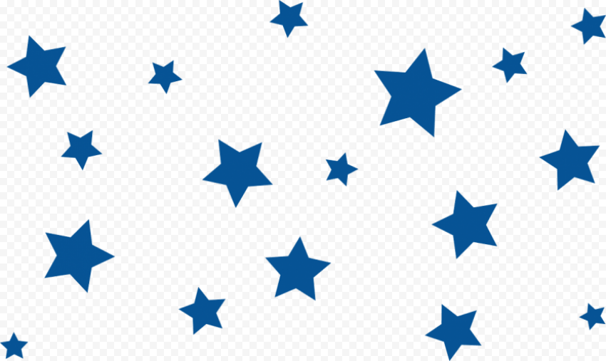 blue star no background