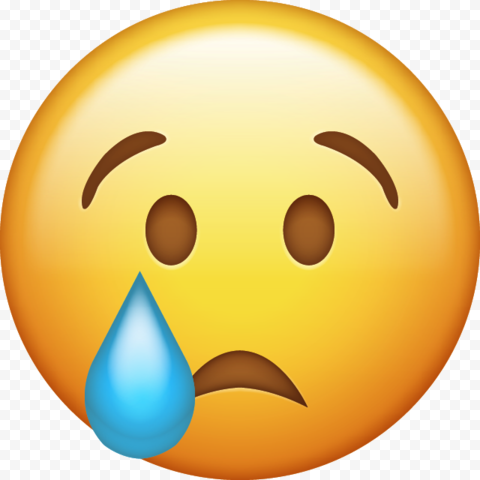 Crying Emoji PNG Transparent