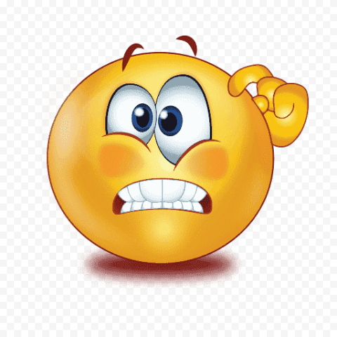 Confused Emoji PNG Image