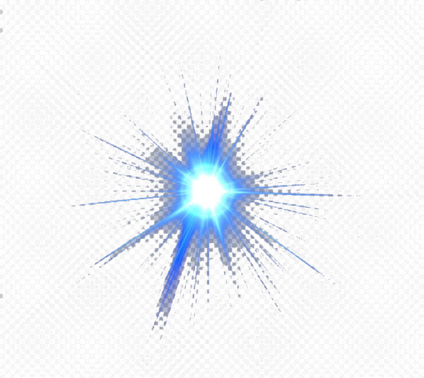 Download png image Blue Electric Light Collision Effect 
