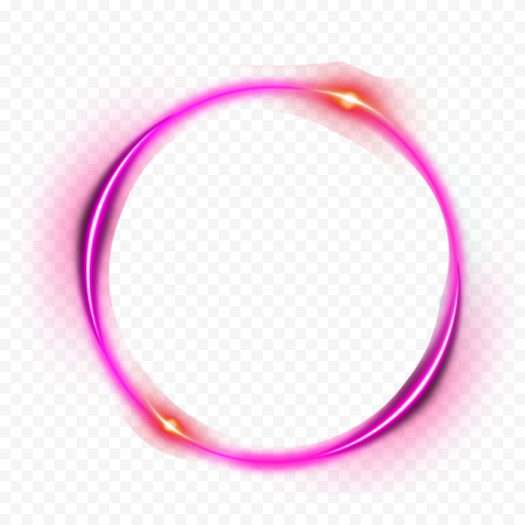 Download png image Purple Outline Circle Glow Light Effect 